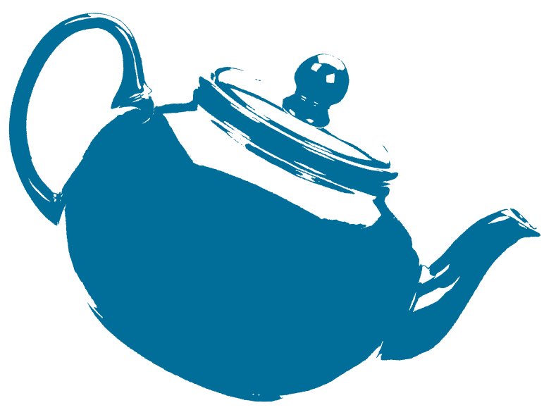 sketch of teapot